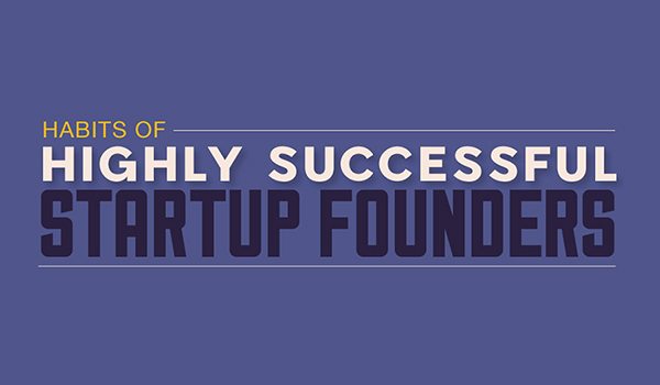 The Habits of Highly Successful Startup Founders [Infographic]