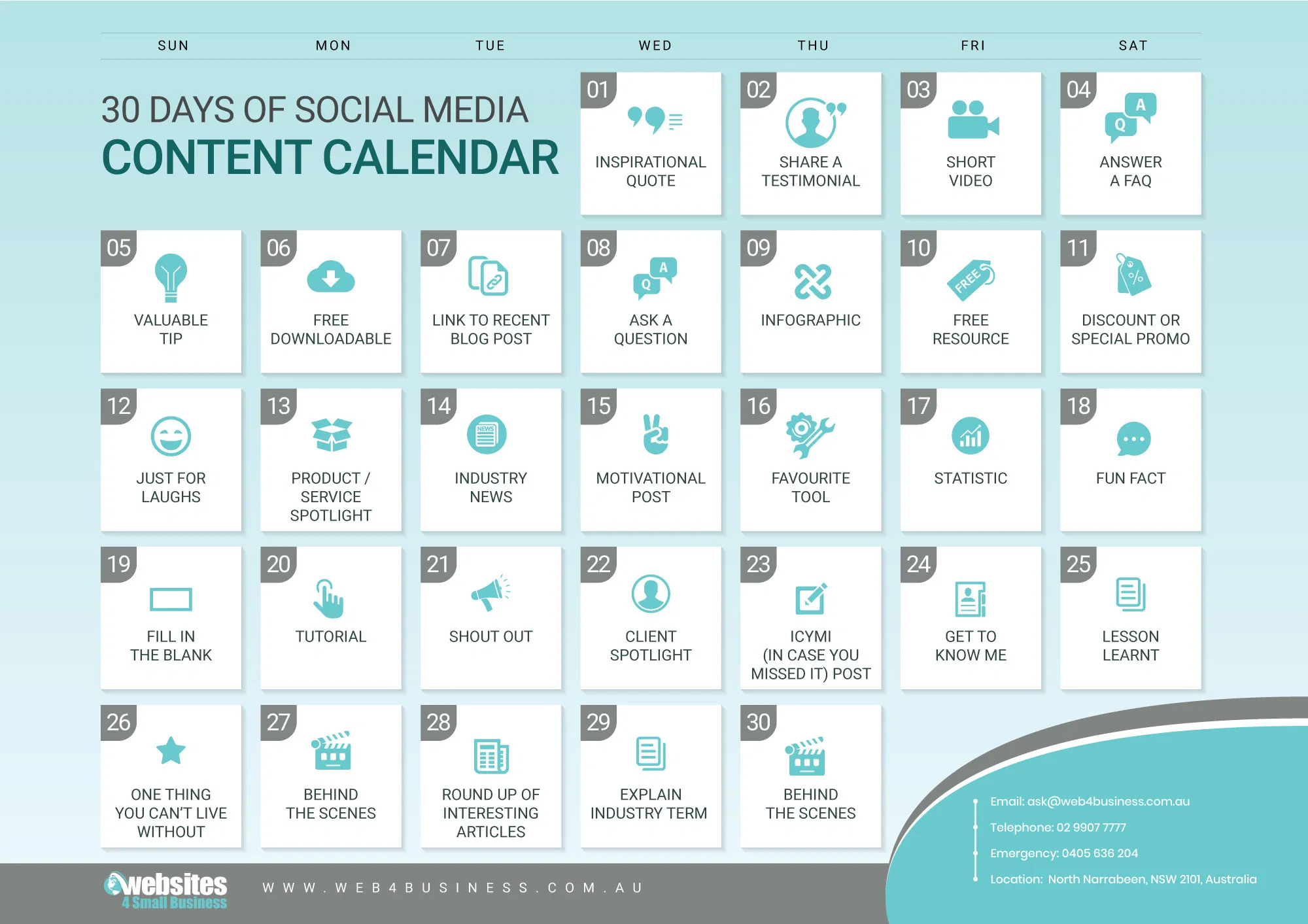 OMG! Finally A 30Day Road Map For Social Media Content Cornerstone